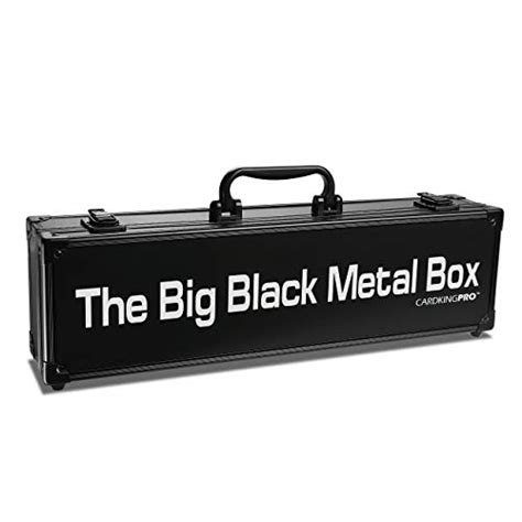 cards against humanity big black metal box|MTG Card Storage Case .